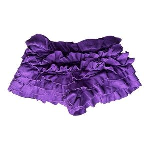 Koala Baby Purple Ruffle Shorts
